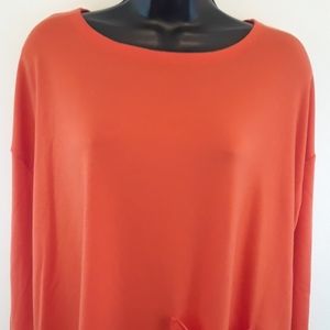 Eileen Fisher Women long sleeve pullover top blous